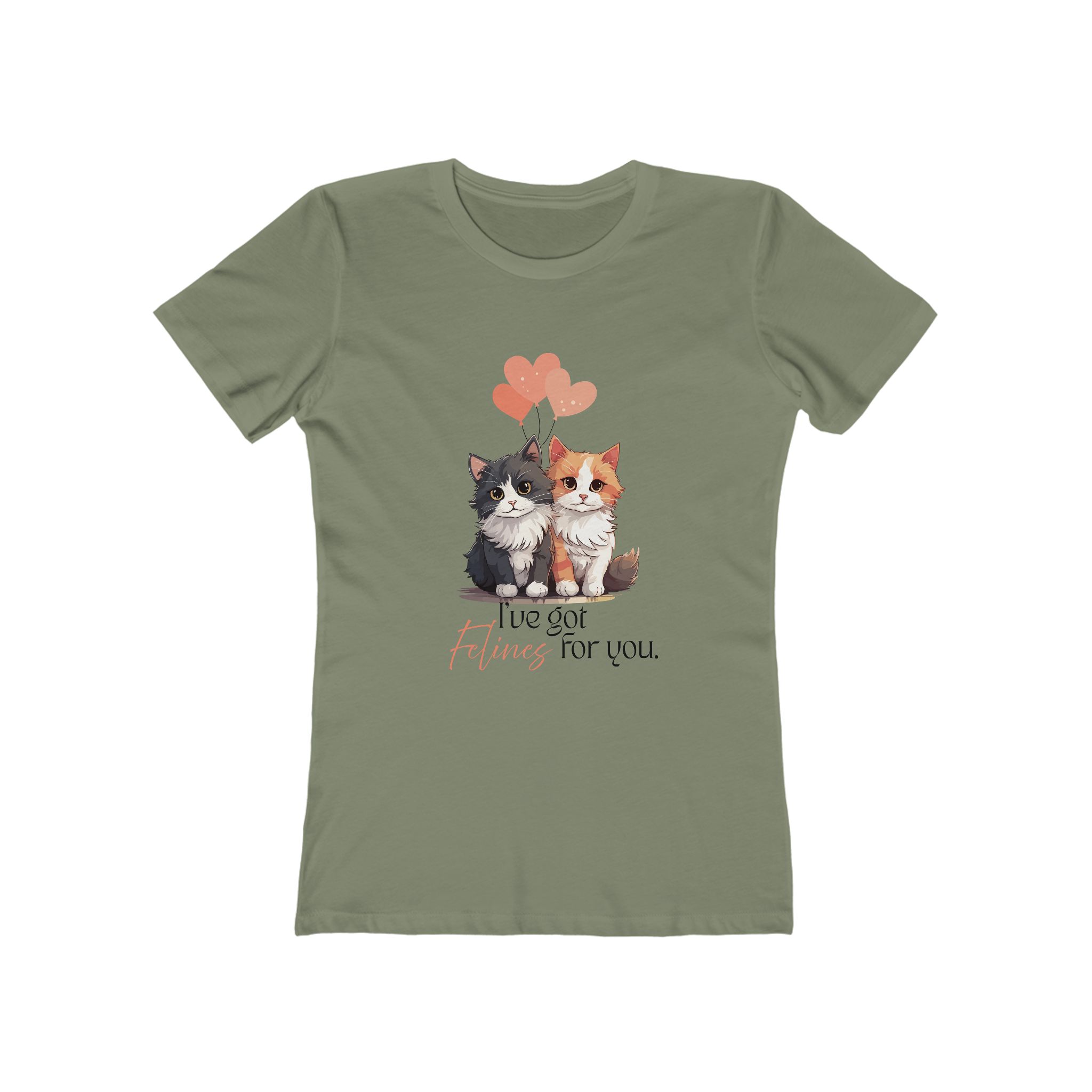 Cute Cat Graphic Tee for Women, Fun Love Shirt, Gift for Cat Lovers, Animal Lover Tee, Casual Pet Lover Apparel, Gift for Cat Owners - Image 8
