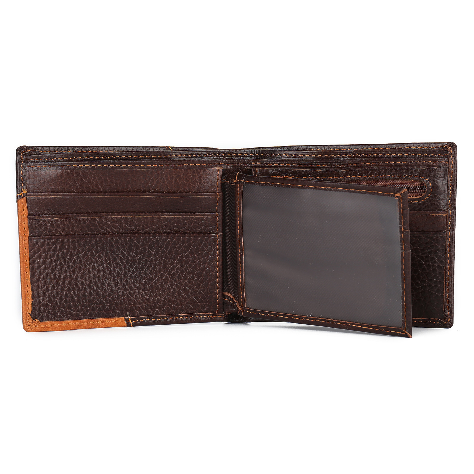 Personality stitching men's wallet - Image 5