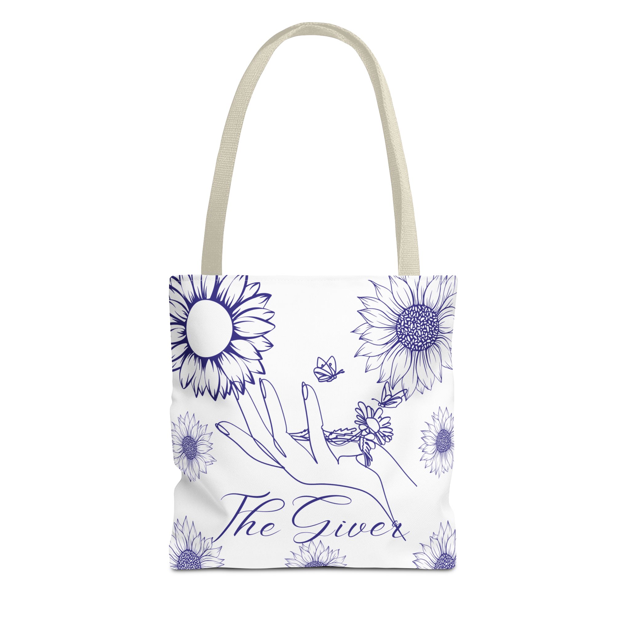Charming Floral Tote Bag, Eco-Friendly Shopping Bag, Beach Tote, Gift for Her, Sunflower Handbag - Image 12