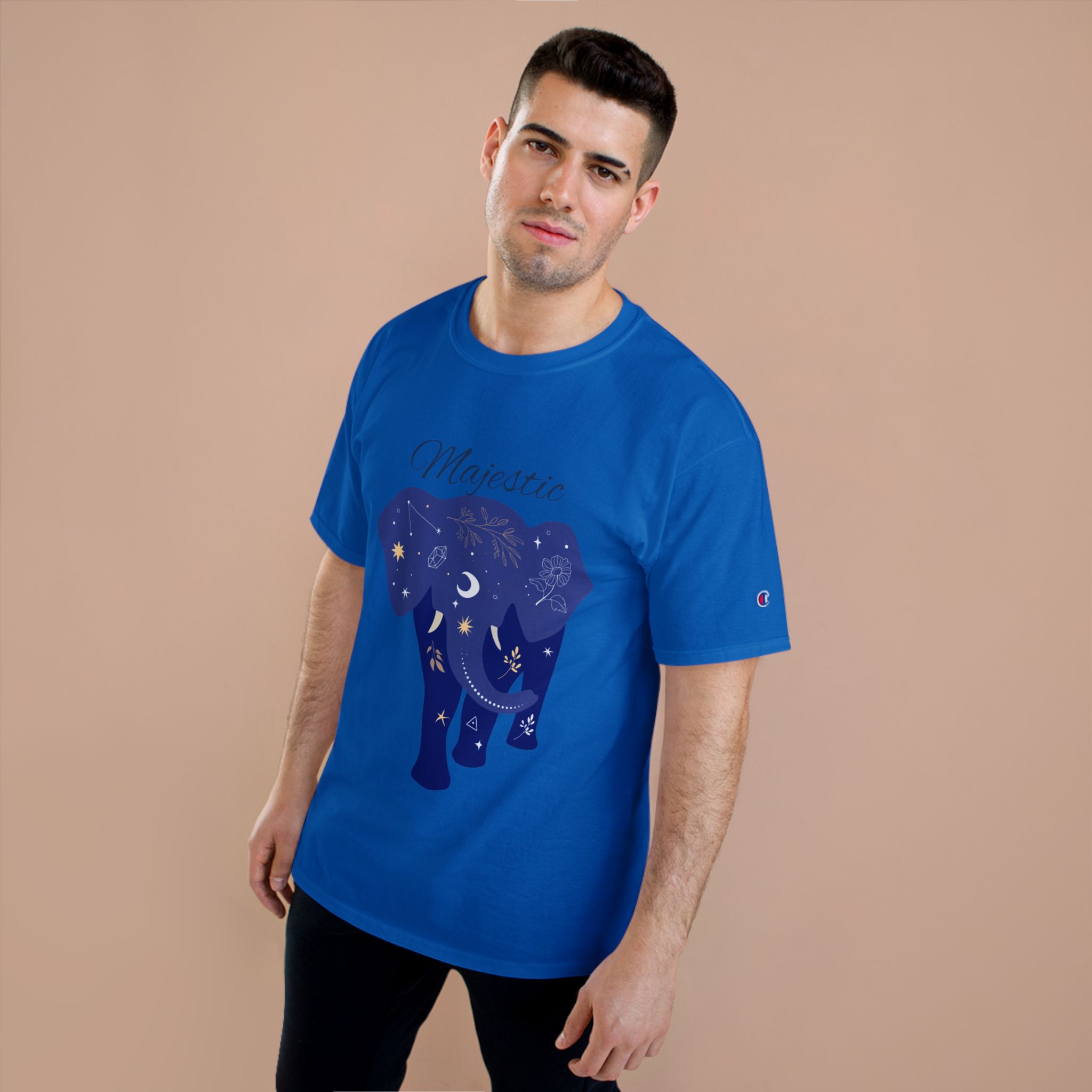 Majestic Elephant Champion T-Shirt | Dreamy Animal Tee for Nature Lovers, Animal Advocates, Gift for Men and Women, Boho Style - Image 14