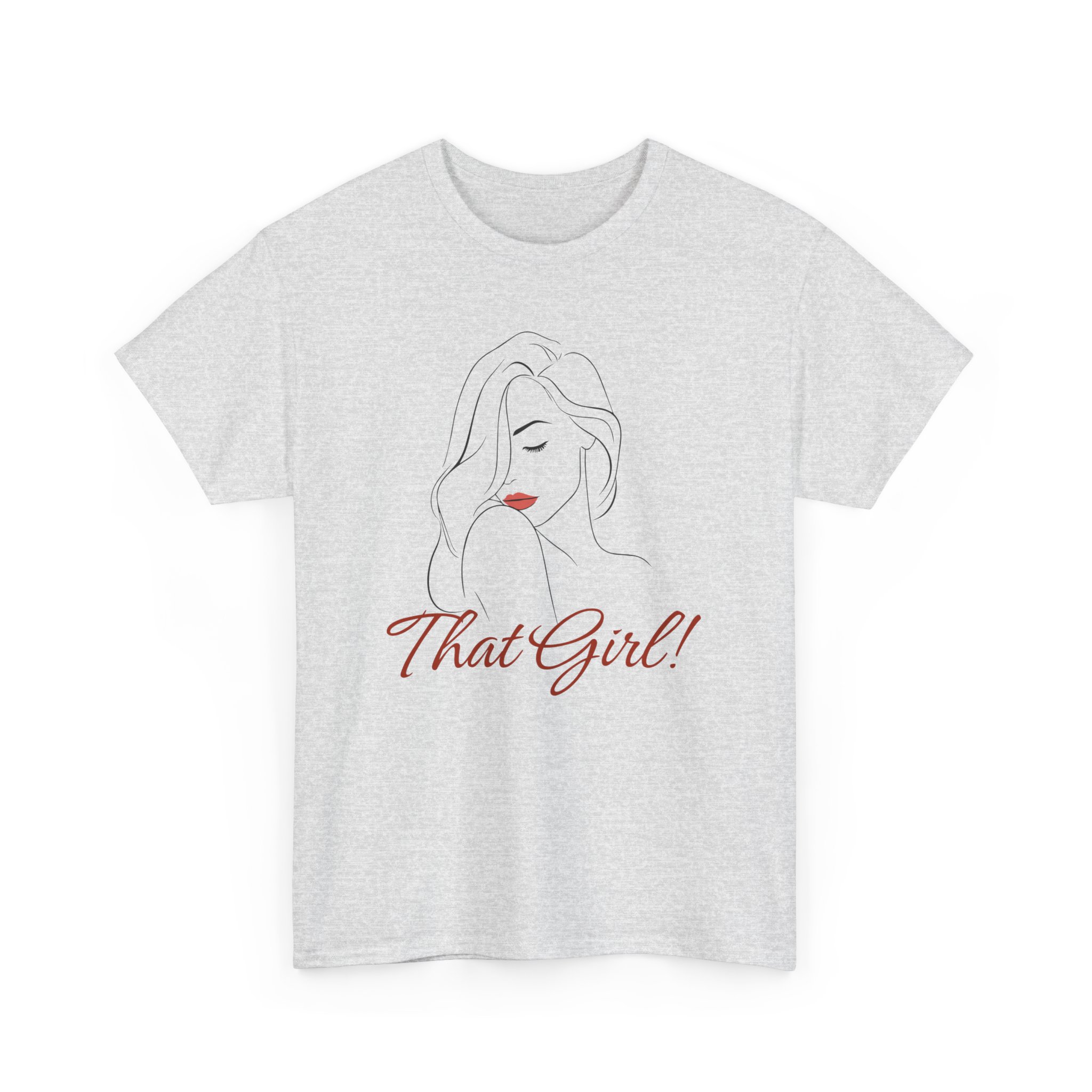 Stylish Unisex Tee - "That Girl!" Graphic T-Shirt for Confident Everyday Wear, Gift Ideas, Fashion Statement, Casual Style, Trendy Apparel, T-Shirt for Women - Image 8