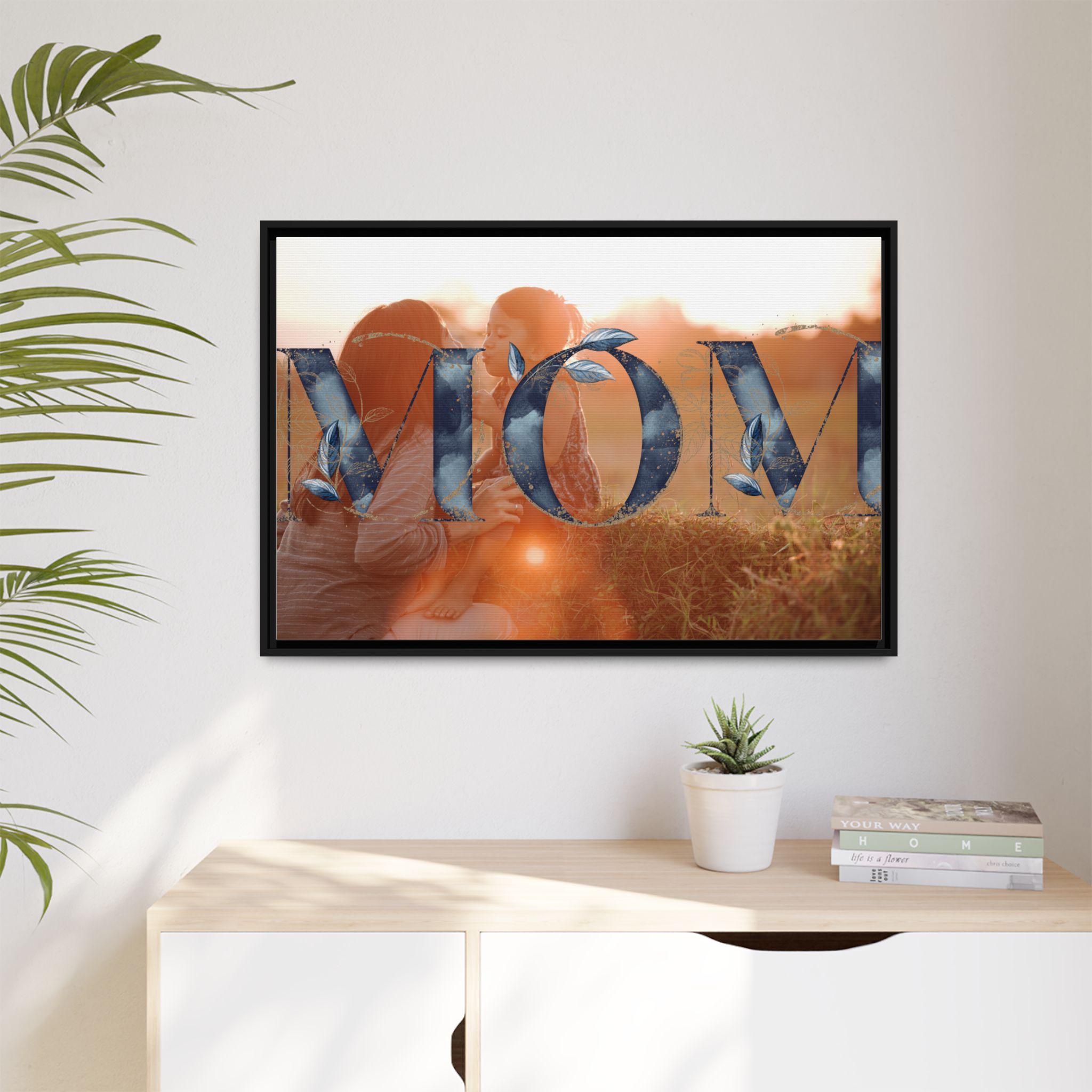 Framed Canvas Art for Mom, Personalized Gift, Home Decor, Gift for Mom, Family Wall Art, Unique Present - Image 7