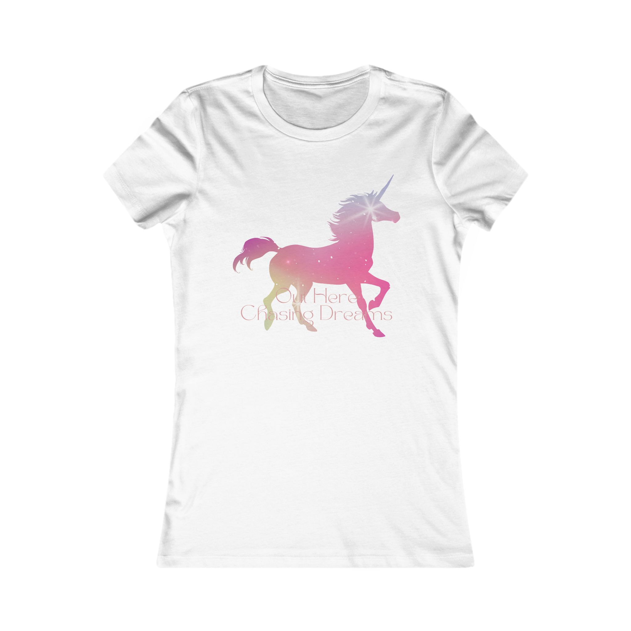 Women's Unicorn Dream Tee, Magical T-Shirt, Gift for Her, Cute Graphic Tee, Birthday Gift, Dreamy Style - Image 4