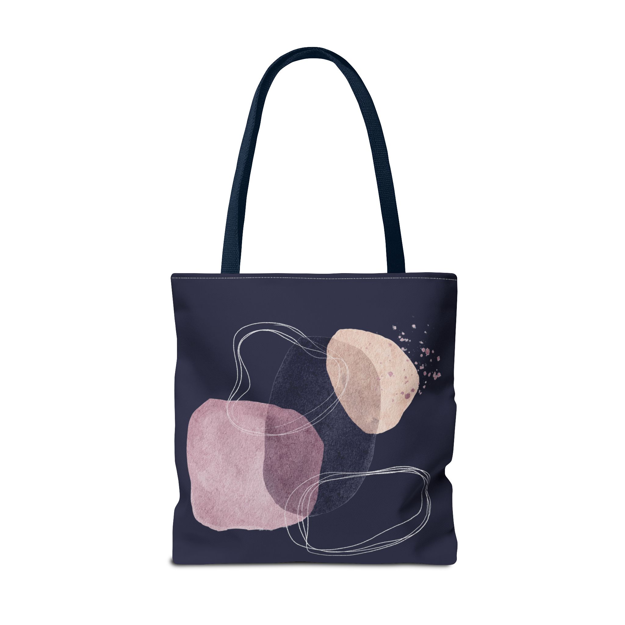 Chic Abstract Tote Bag for Everyday Use, Art Lover Gift, Stylish Shopping Bag, AOP Bag, Minimalist Canvas Tote - Image 48