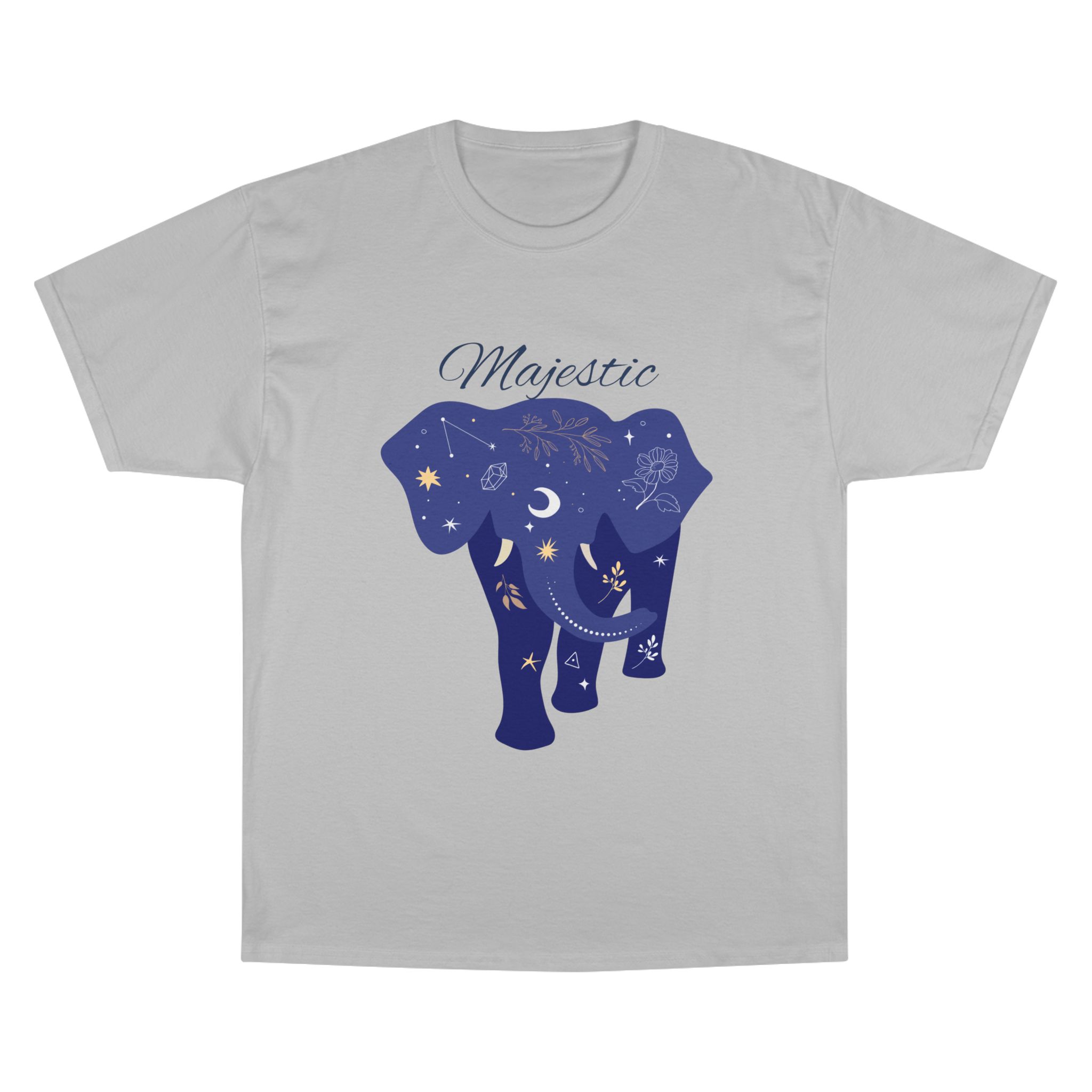 Majestic Elephant Champion T-Shirt | Dreamy Animal Tee for Nature Lovers, Animal Advocates, Gift for Men and Women, Boho Style - Image 2