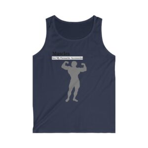 Men's Muscles Favorite Tank Top, Workout Tee, Gym Apparel, Fitness Gift, Summer Wear, Casual Activewear, Workout Clothes