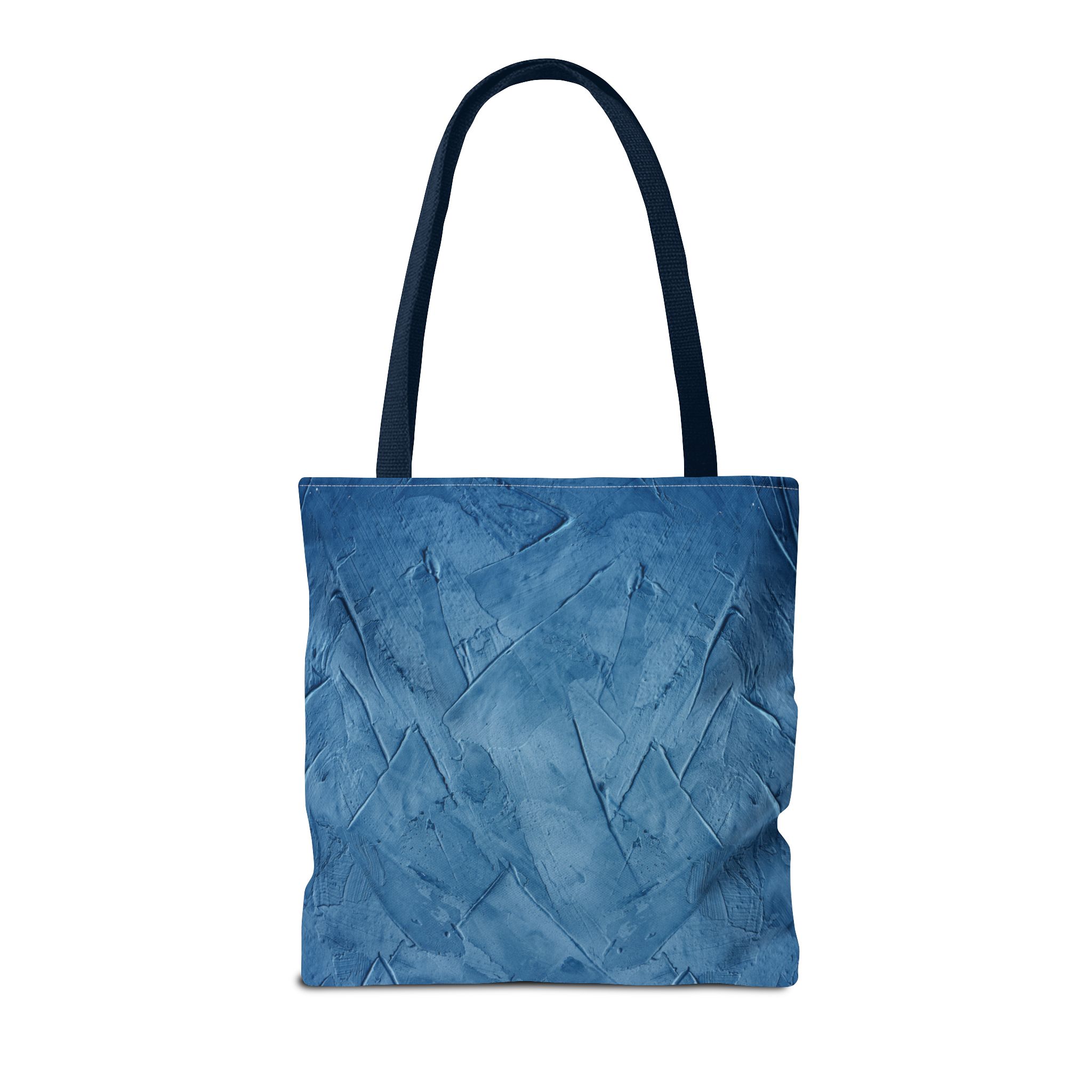 Chic Blue Tote Bag - "Shopping Heals the Blues" Inspirational Quote, Stylish Shopping Tote, Reusable Canvas Bag, Everyday Carry-All - Image 39