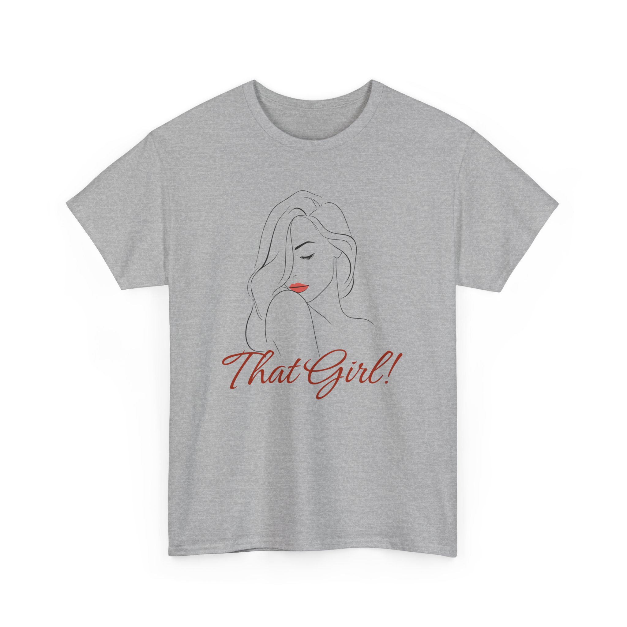 Stylish Unisex Tee - "That Girl!" Graphic T-Shirt for Confident Everyday Wear, Gift Ideas, Fashion Statement, Casual Style, Trendy Apparel, T-Shirt for Women - Image 12