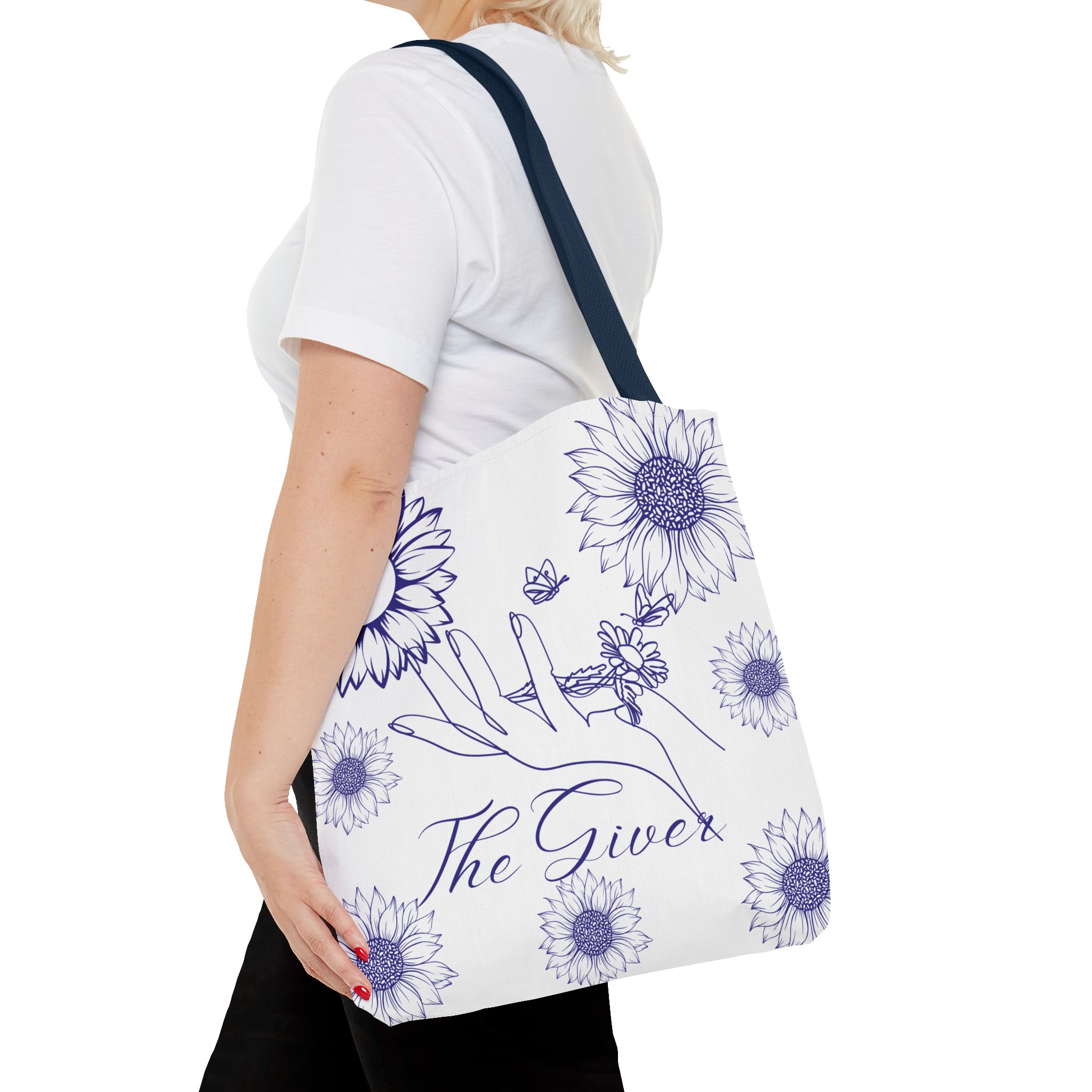 Charming Floral Tote Bag, Eco-Friendly Shopping Bag, Beach Tote, Gift for Her, Sunflower Handbag - Image 31