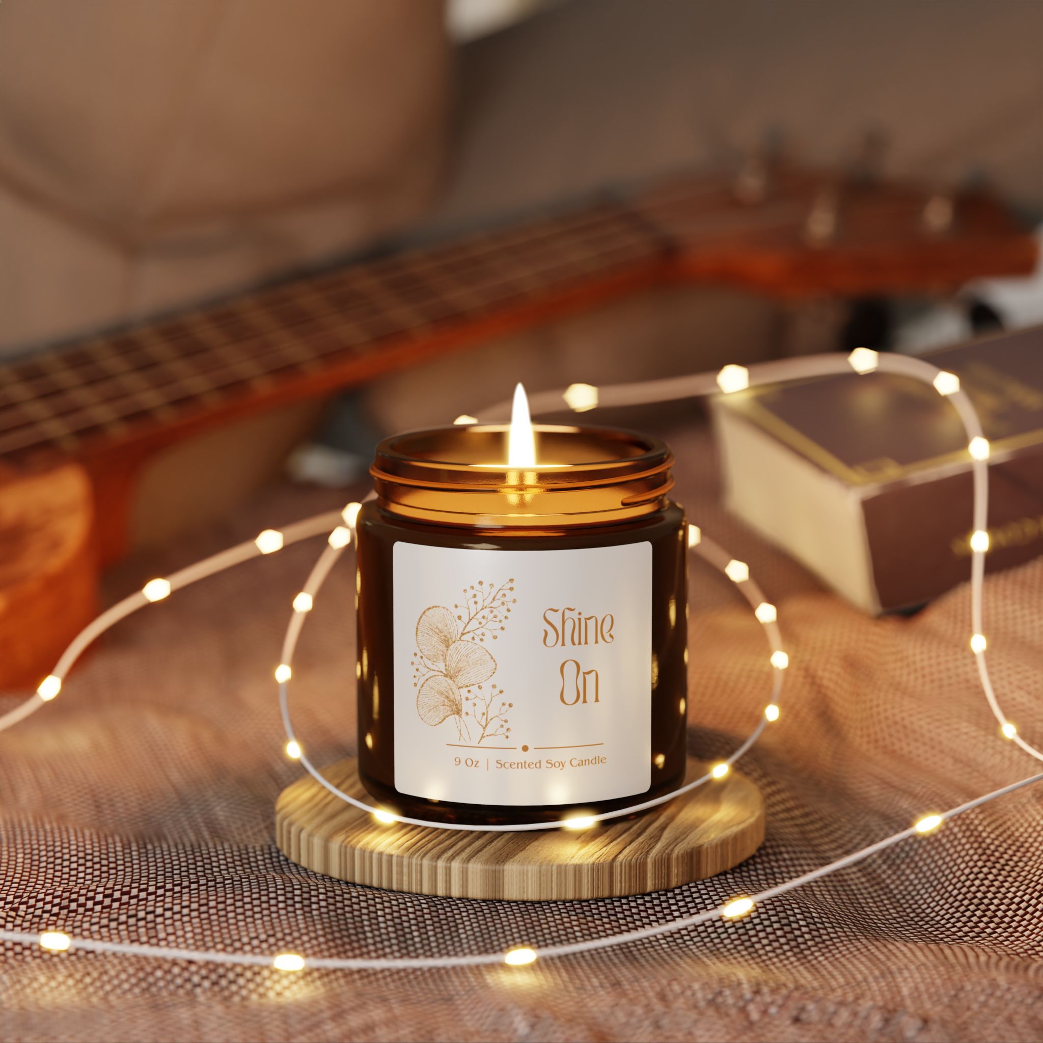 Aromatic Soy Candle - Perfect for Home, Gifts, Relaxation, Spa Days, or Celebrations
