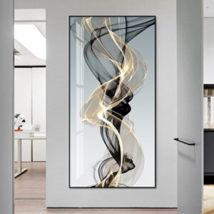 Abstract Minimalist Ribbon Canvas