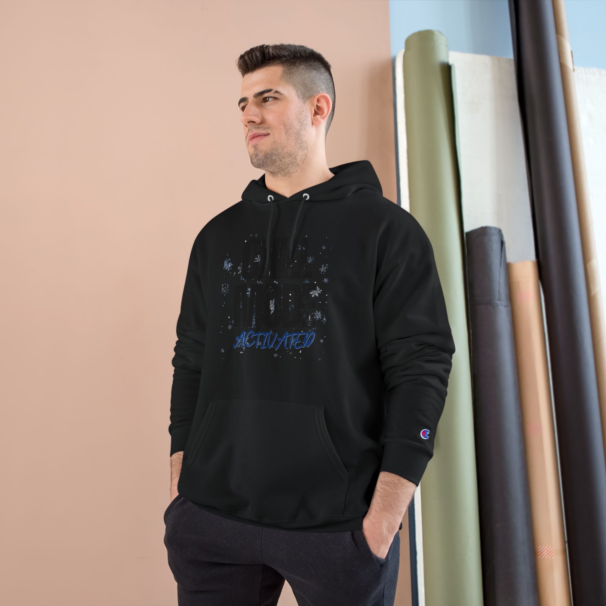 Chill Mode Activated Hoodie — Casual Cozy Champion Pullover - Image 23